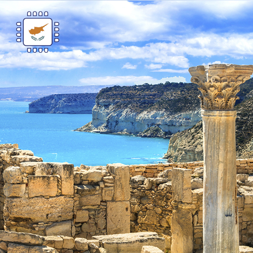 Data simkaart Cyprus 25GB (30 dagen)