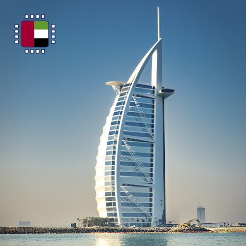 Data SIM card United Arab Emirates 25GB (30 days)