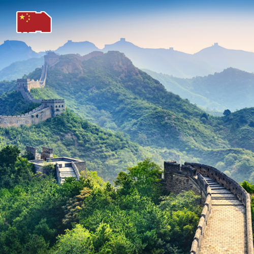 Data SIM-kaart China 10GB (30 dagen)