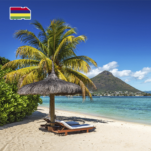 Data SIM-kaart Mauritius 3GB (15 dagen)