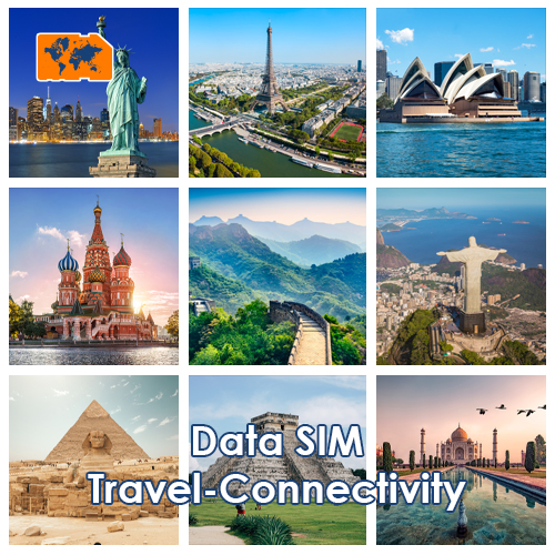 Data SIM Travel Connectivity (without credit)