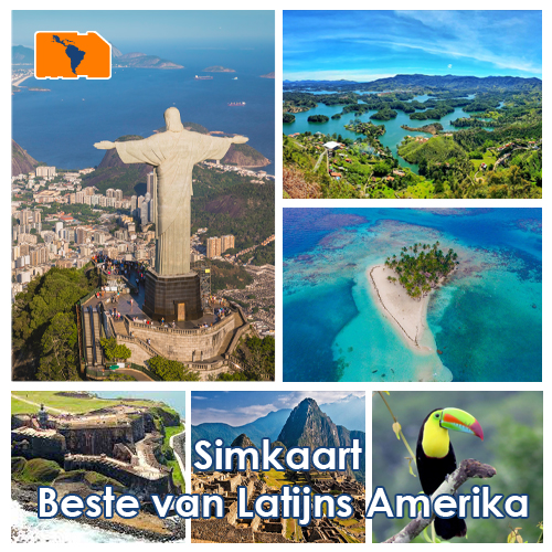 Data SIM Card Best of Latin America 3GB (30 days)