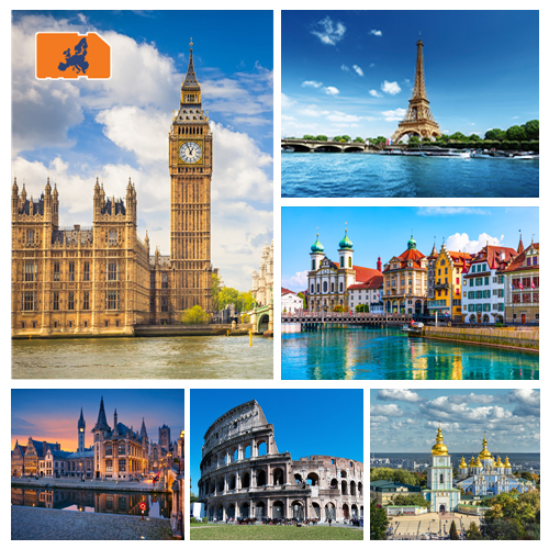 Data SIM Card Europe 25GB (30 days)