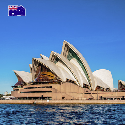 Datasimkaart Australië 1GB (7 dagen)