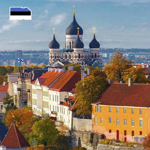 Data SIM Card Estonia 3GB (15 days)