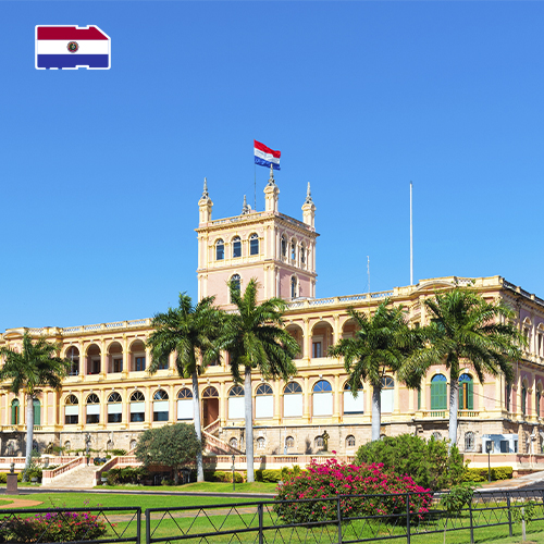 Data SIM Card Paraguay 10GB (30 days)
