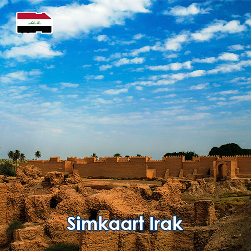 [WW_901O_STACK_ONEOFF_IRAQ_10GB_30D] Data SIM-kaart Irak 10GB (30 dagen)