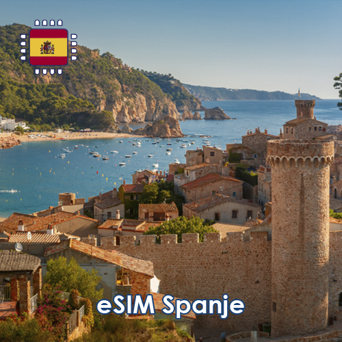 [WW_901O_STACK_ONEOFF_ESP_UNLIMITED_8D_FUP25] eSIM Spanje Onbeperkt (8 dagen)