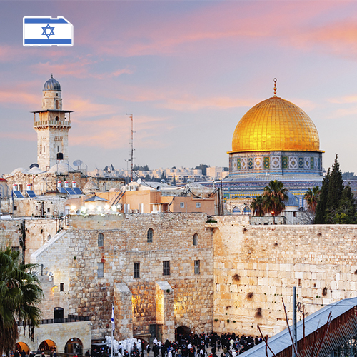 [WW_901O_STACK_ONEOFF_ISRAEL_UNLIMITED_30D_FUP60] Data SIM Card Israel Unlimited (30 days)