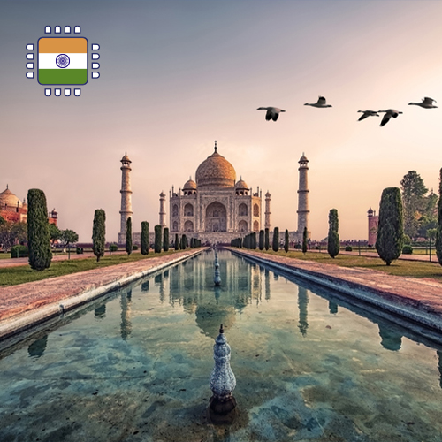 [WW_901O_STACK_ONEOFF_IND_10GB_7D] eSIM India 10 GB (7 dagen)