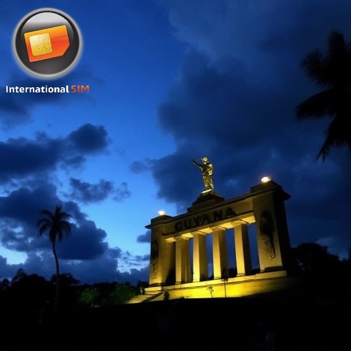 [WW_901O_STACK_ONEOFF_GUYANA_1GB_7D] Data SIM Card Guyana 1GB (7 days)