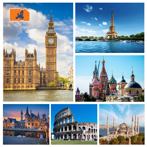 [WW_901O_STACK_ONEOFF_EU_EXTENDED_3GB_30D] Data SIM Card Europe PLUS 3GB (30 days)