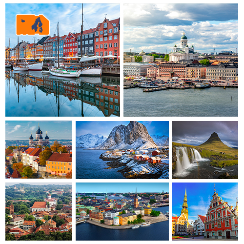 [WW_901O_STACK_ONEOFF_SCANDINAVIA_50GB_30D] Data SIM Card Scandinavia & Baltic 50GB (30 days)