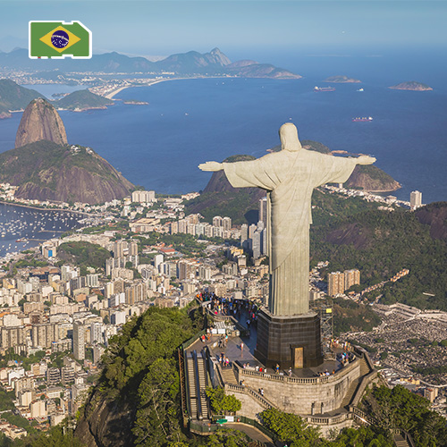 [WW_901O_STACK_ONEOFF_BRAZIL_10GB_30D] Data SIM Card Brazil 10GB (30 days)